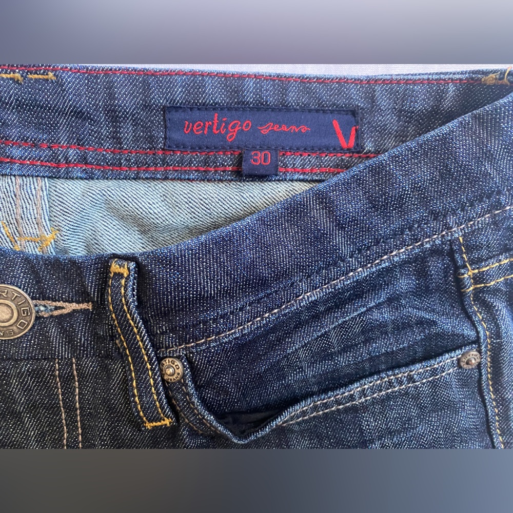 Vertigo Paris Dark Wash Jeans
Size 30
98% Cotton
2% Spandex - Picture 12 of 12